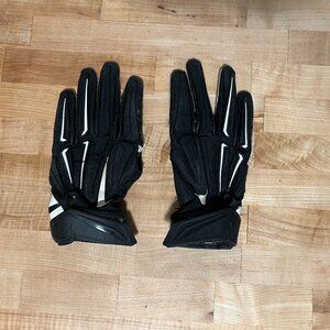 Used Men's Medium Nike Superbad Football Gloves Black
